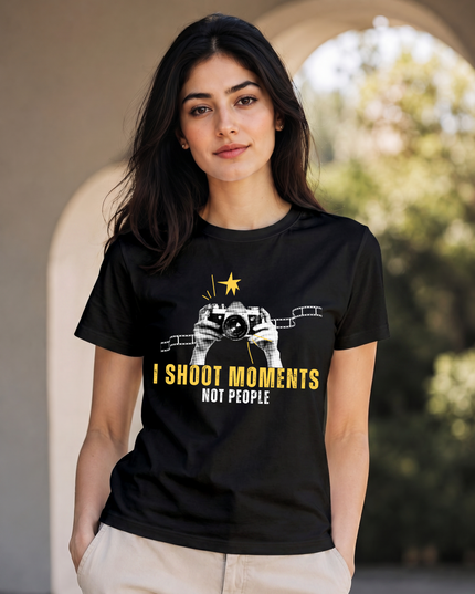 I Shoot Moments Unisex Classic Crew T-Shirt