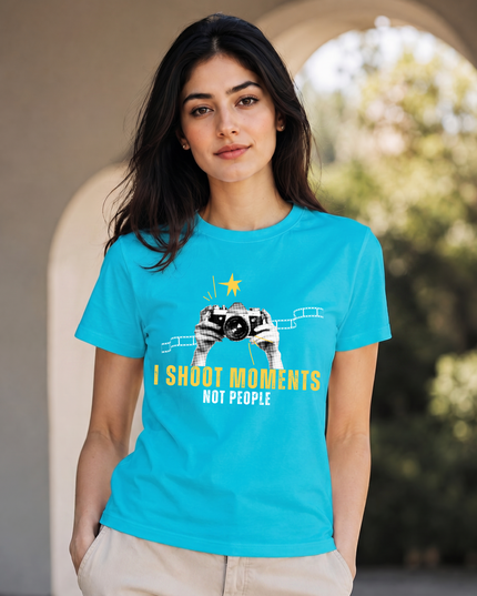 I Shoot Moments Unisex Classic Crew T-Shirt