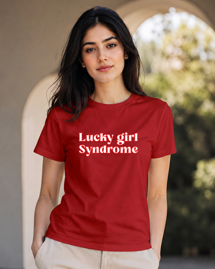 Lucky Girl Syndrome Unisex Classic Crew T-Shirt