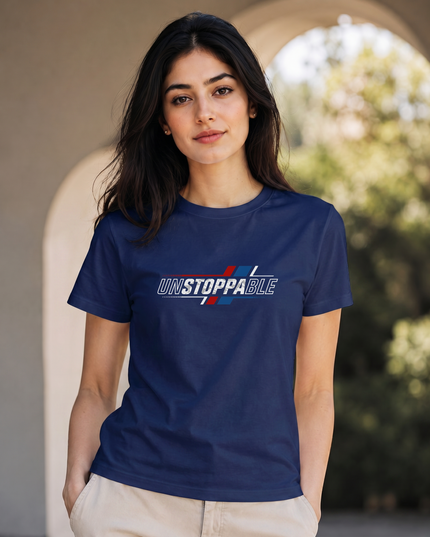 Unstoppable Graphic Unisex Classic Crew T-Shirt