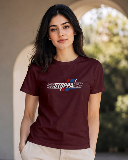 Unstoppable Graphic Unisex Classic Crew T-Shirt