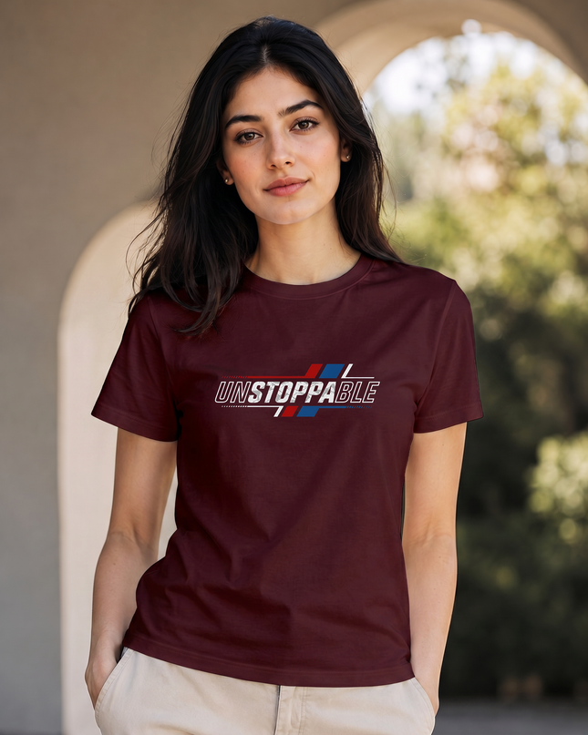 Unstoppable Graphic Unisex Classic Crew T-Shirt