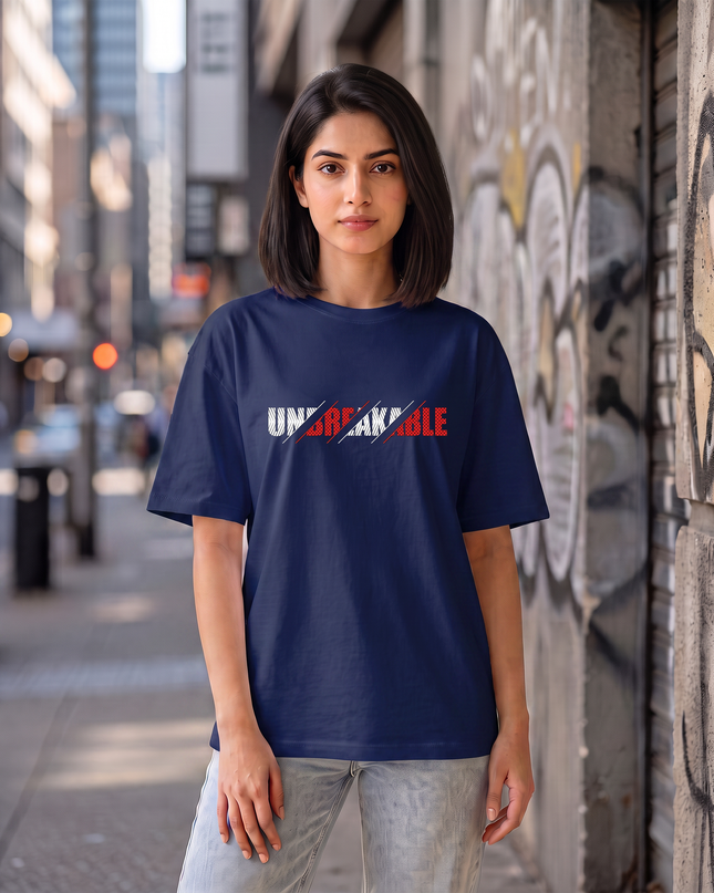 Unbreakable Graphic Women's Oversized Classic T-Shirt