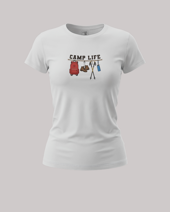 Camp Life Travel Gear Graphic Women's Classic T-Shirt