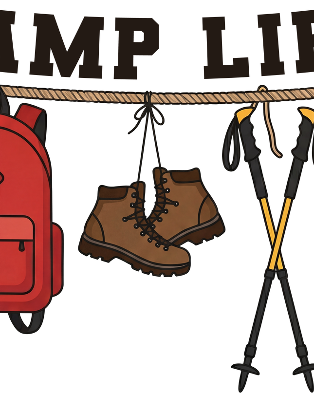 Camp Life Travel Gear Graphic Women's Classic T-Shirt