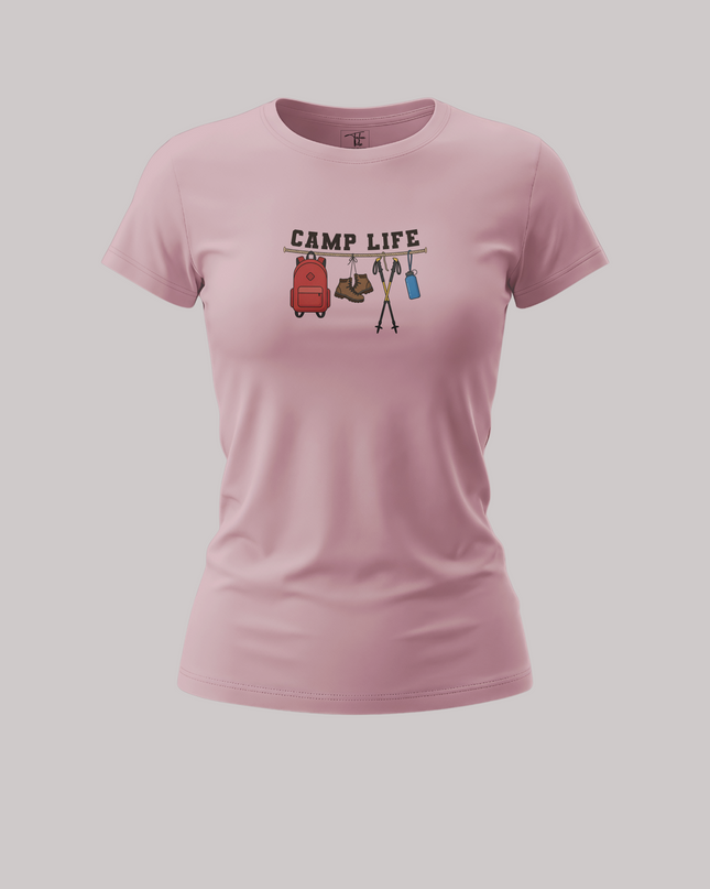Camp Life Travel Gear Graphic Women's Classic T-Shirt