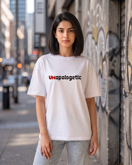 Unapologetic Graphic Women's Oversized Classic T-Shirt