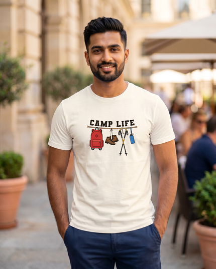Camp Life Gear Men's Classic Crew T-Shirt