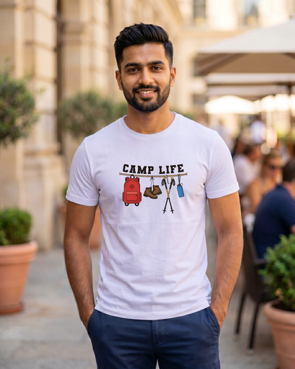 Camp Life Gear Men's Classic Crew T-Shirt