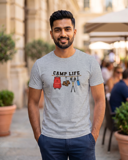 Camp Life Gear Men's Classic Crew T-Shirt