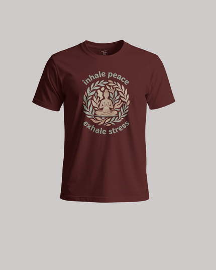 Inhale Peace Unisex Classic Crew T-Shirt