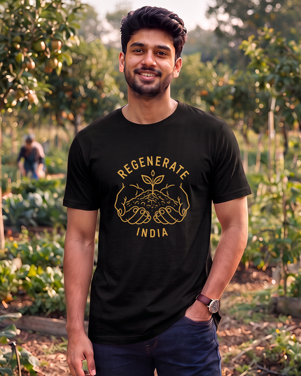 Regenerate India Graphic Classic Crew T-Shirt