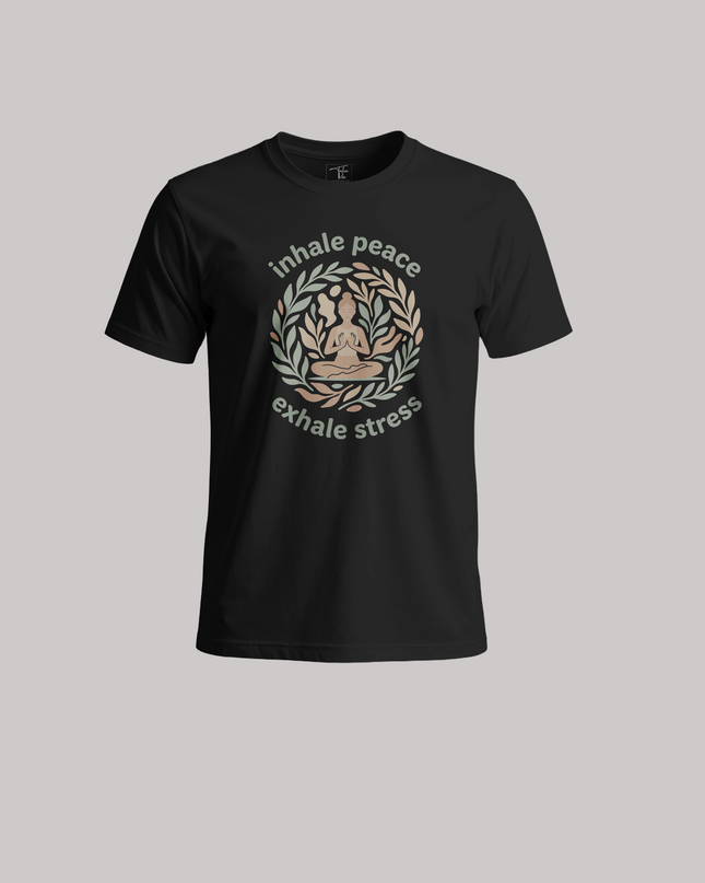 Inhale Peace Unisex Classic Crew T-Shirt