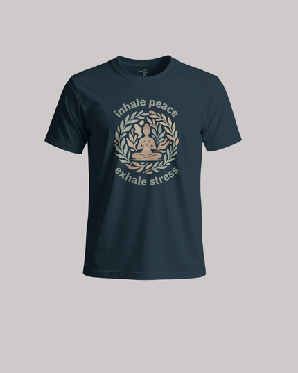 Inhale Peace Unisex Classic Crew T-Shirt