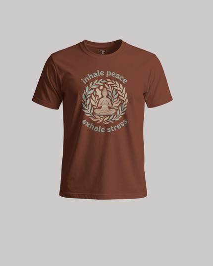 Inhale Peace Unisex Classic Crew T-Shirt