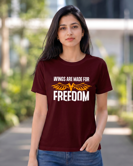 Wings For Freedom Unisex Classic Crew T-Shirt
