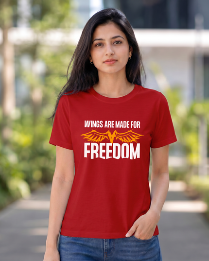 Wings For Freedom Unisex Classic Crew T-Shirt