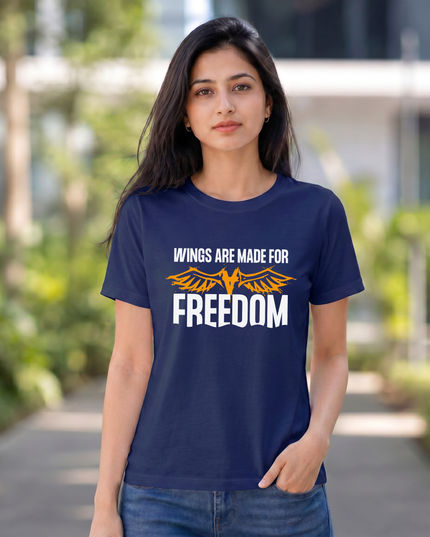 Wings For Freedom Unisex Classic Crew T-Shirt