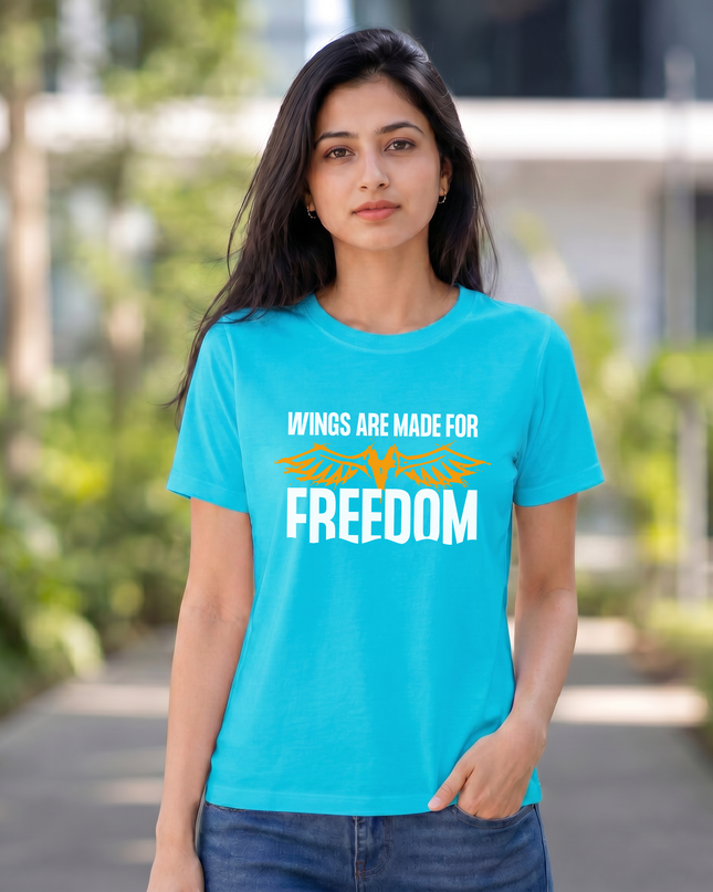 Wings For Freedom Unisex Classic Crew T-Shirt