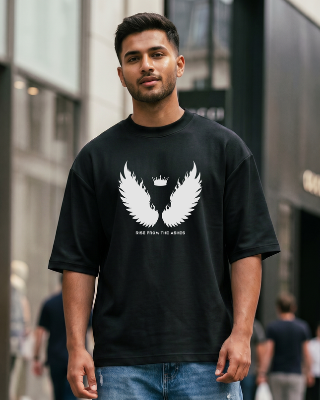 Phoenix Crown Unisex Oversized Classic T-Shirt