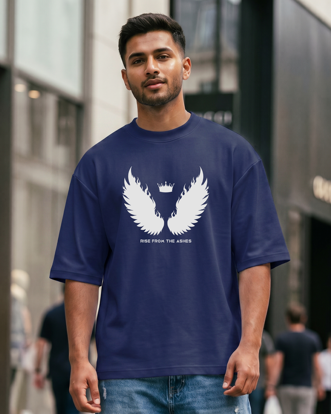 Phoenix Crown Unisex Oversized Classic T-Shirt
