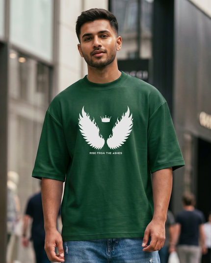 Phoenix Crown Unisex Oversized Classic T-Shirt