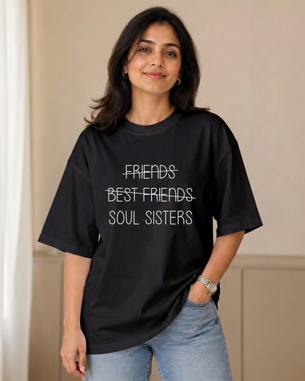 Soul Sisters Women's Oversized Classic T-Shirt