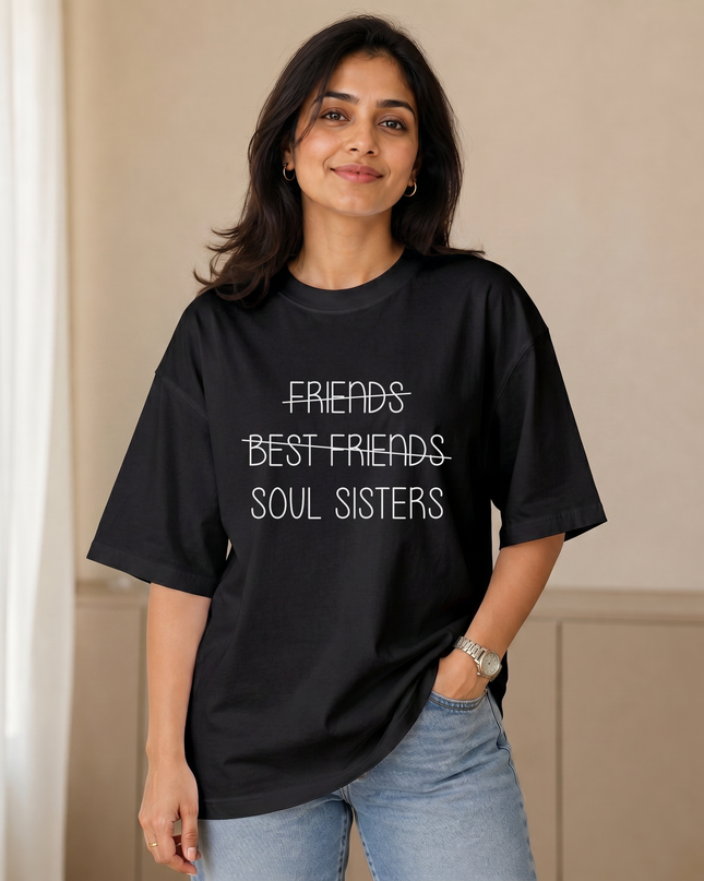 Soul Sisters Women's Oversized Classic T-Shirt
