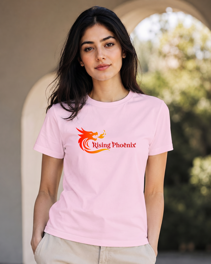 Rising Phoenix Graphic Unisex Classic Crew T-Shirt