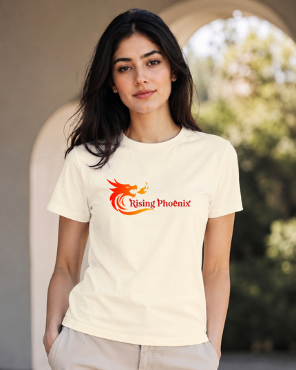 Rising Phoenix Graphic Unisex Classic Crew T-Shirt
