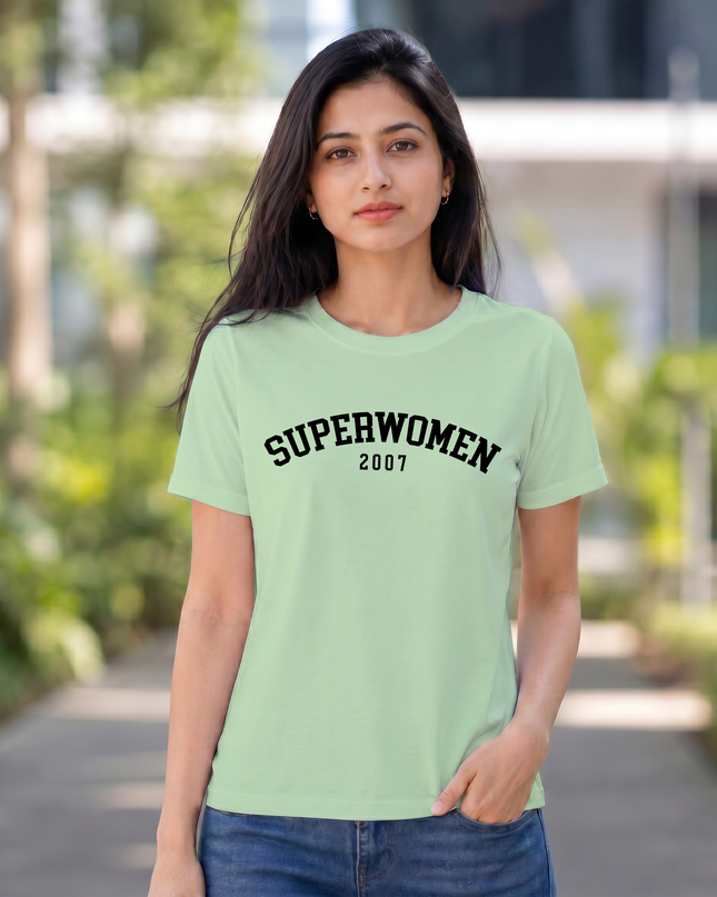 Superwomen 2007 Unisex Classic Crew T-Shirt