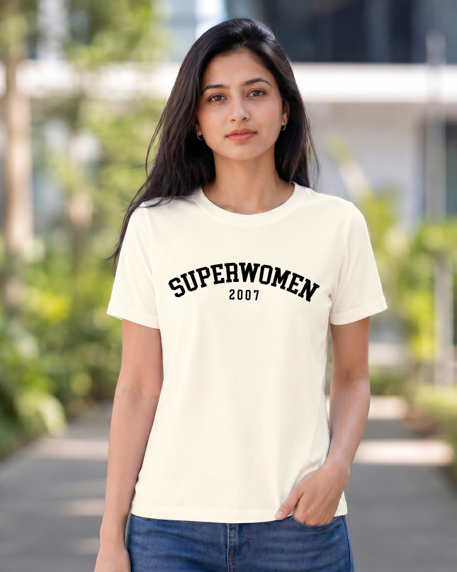Superwomen 2007 Unisex Classic Crew T-Shirt