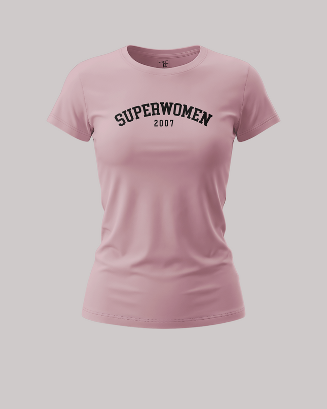 Superwomen Bold Typography Women's Classic T-Shirt