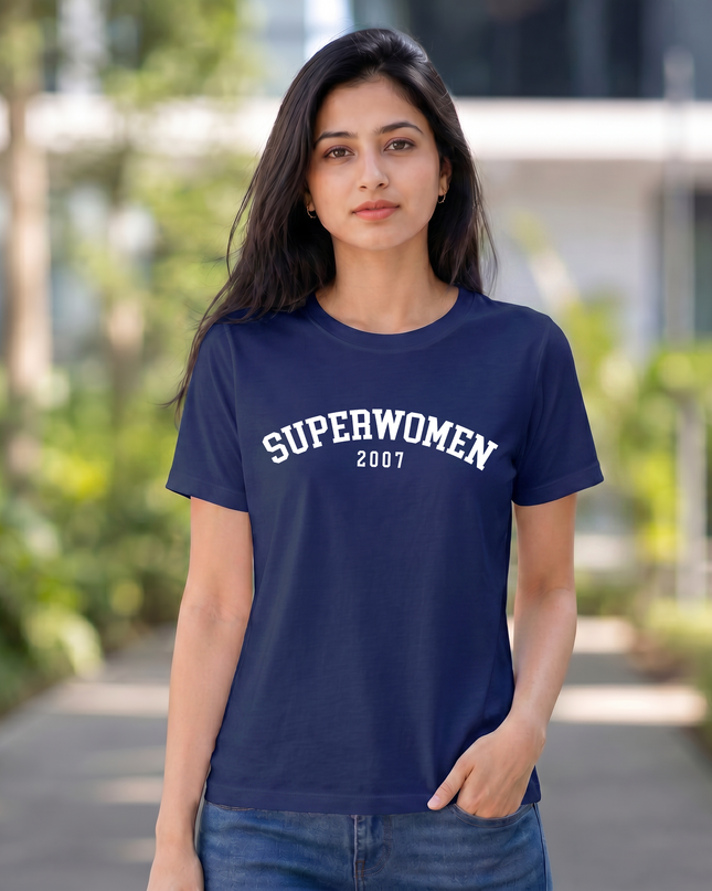 Superwomen In 2007 Unisex Classic Crew T-Shirt