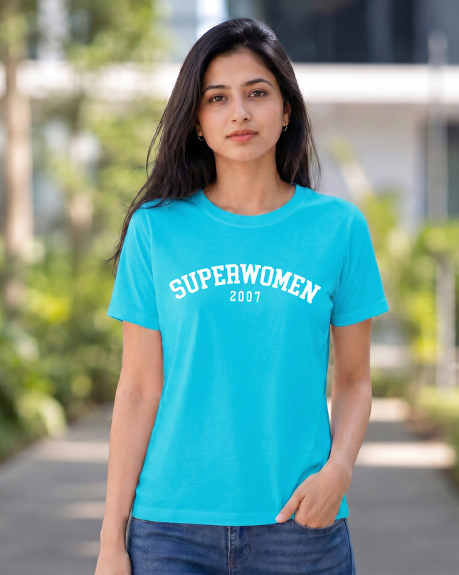 Superwomen In 2007 Unisex Classic Crew T-Shirt