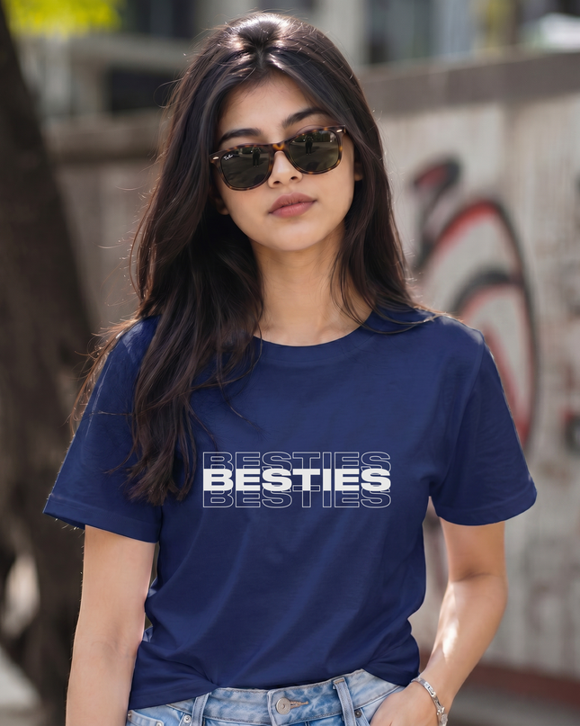 Besties Women's Classic Crew T-Shirt