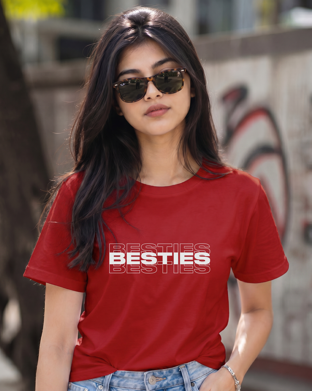 Besties Women's Classic Crew T-Shirt