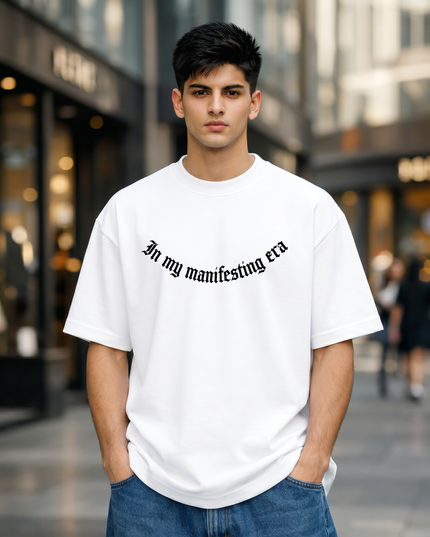 In My Manifesting Era Unisex Oversized Classic T-Shirt
