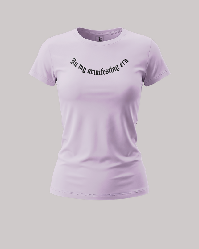 In My Manifesting Era Minimal Aesthetic Mindset Women's Classic T-Shirt