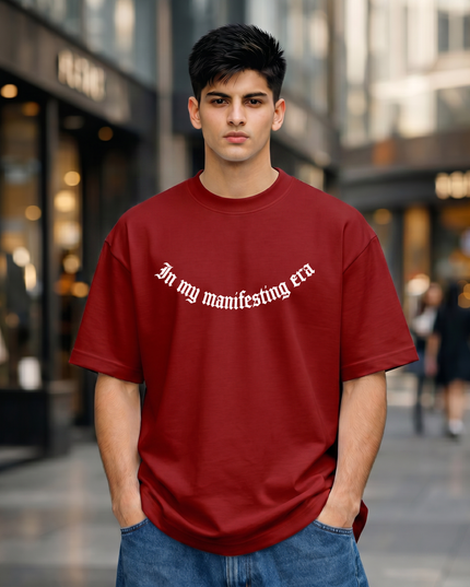 In My Manifesting Era Graphic Unisex Oversized Classic T-Shirt