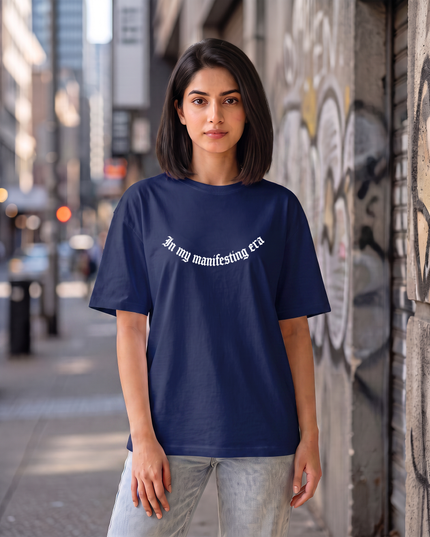 In My Manifesting Era Graphic Oversized Women's Classic T-Shirt