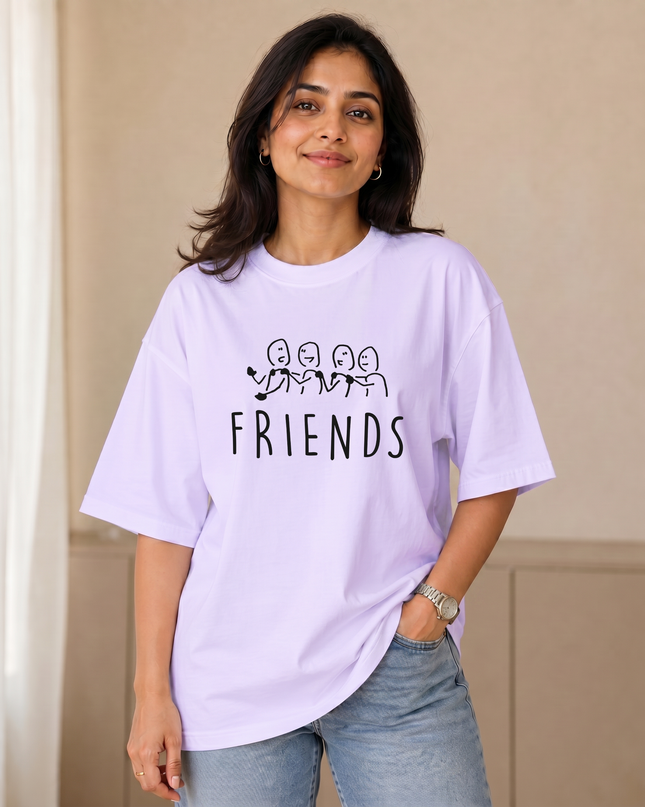 Friends Stick Together Women's Oversized Classic T-Shirt