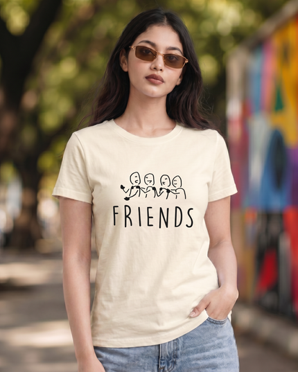 Friends Stick Together Women's Classic Crew T-Shirt