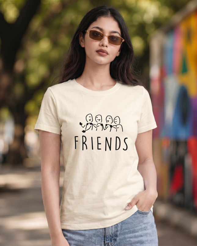 Friends Stick Together Women's Classic Crew T-Shirt