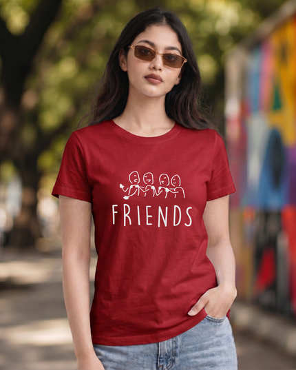 Friends Stick Together Classic Crew T-Shirt