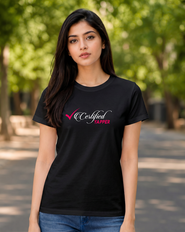 Certified Yapper Unisex Classic Crew T-Shirt