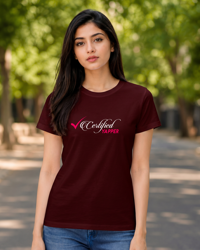 Certified Yapper Unisex Classic Crew T-Shirt