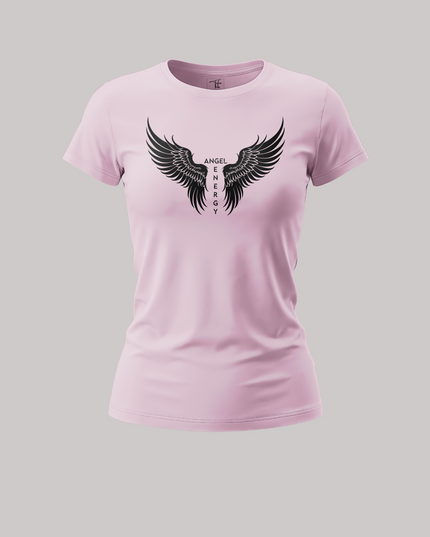 Angel Energy Wings Minimal Graphic Power Statement Women's Classic T-Shirt