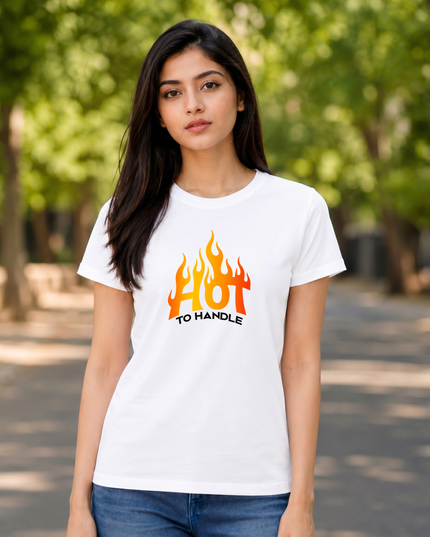 Hot To Handle Unisex Classic Crew T-Shirt