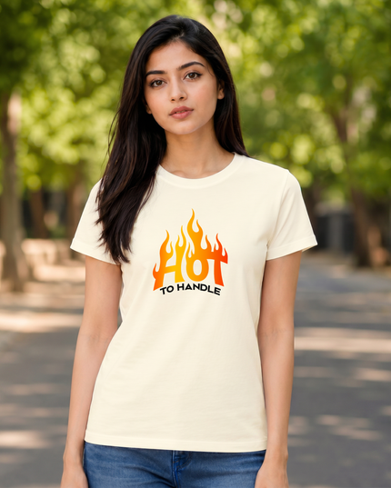 Hot To Handle Unisex Classic Crew T-Shirt